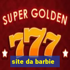 site da barbie - jogos